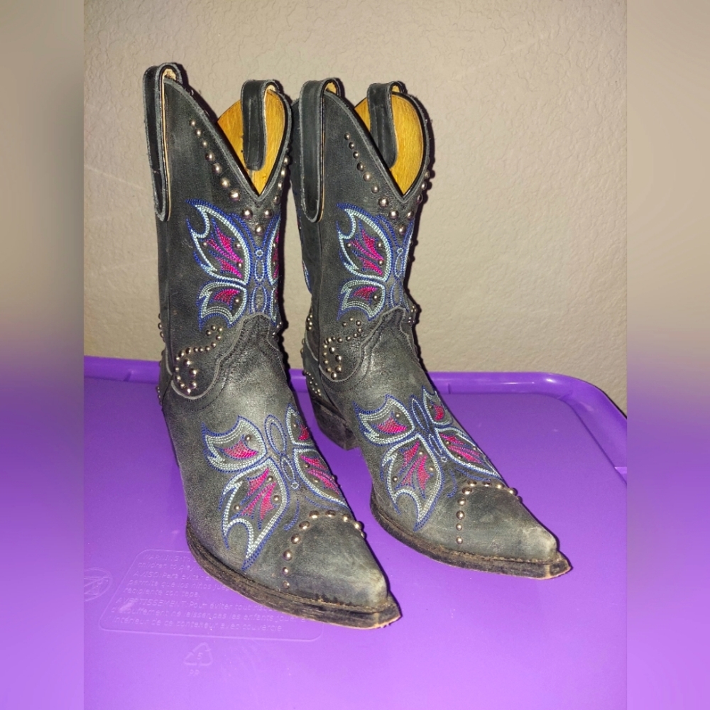 Yippee Ki Yay by Old Gringo Pointed Toe Cowgirl Boots
